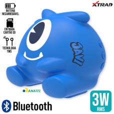 Caixa de Som Bluetooth 3W KM-2002 Xtrad Monster - Javi